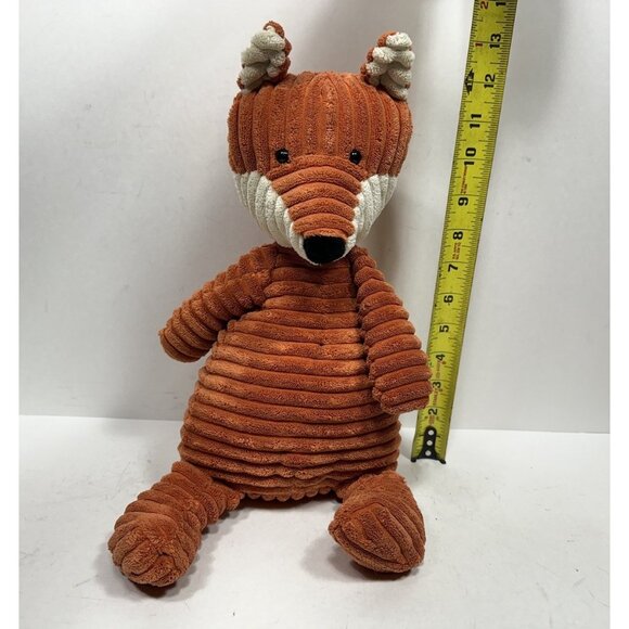 Jellycat Fox Cordy Roy Corduroy Orange Plush Stuffed Animal Toy London - Picture 3 of 3